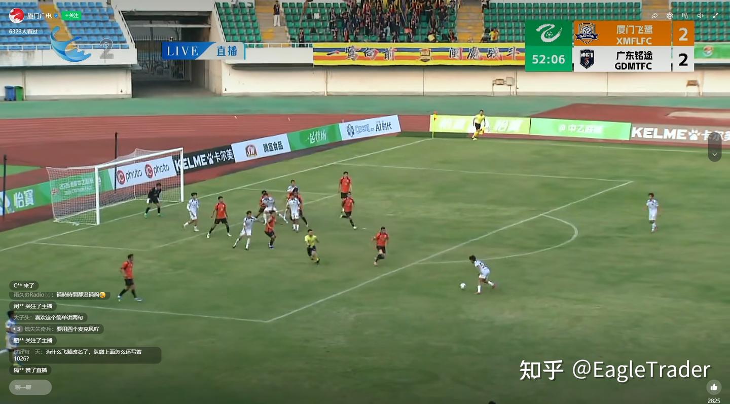 官方赛事合作商 EagleTrader全程助力2026中乙厦门主场赛事